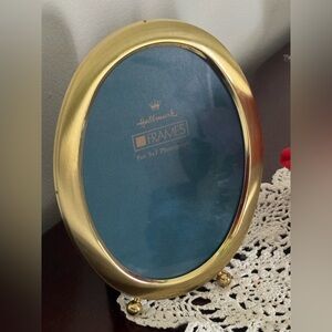Hallmark Gold Oval Picture Frame